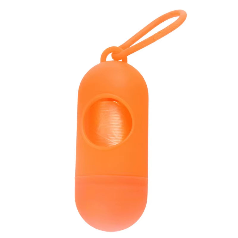2-Pack Pet Waste Bag Dispenser for Dog Waste Management - Plastic Holder and Carrier Case for Poop Bags