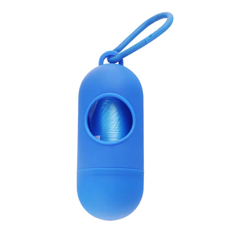 2-Pack Pet Waste Bag Dispenser for Dog Waste Management - Plastic Holder and Carrier Case for Poop Bags