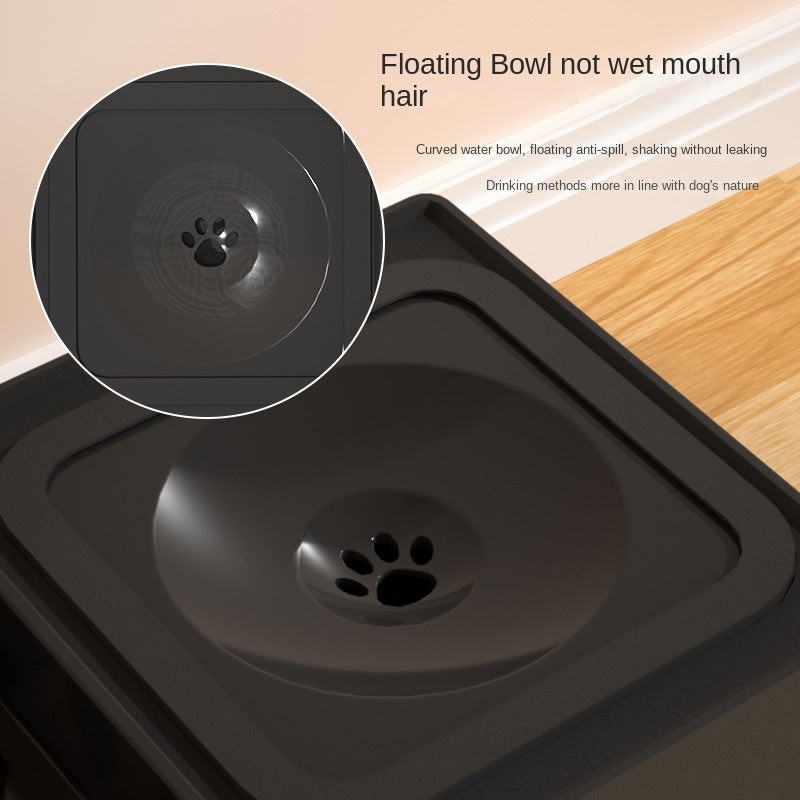 Dog Double Bowls Stainless Stand Adjustable Height Pets Feeding Dish Bowl Big Dog Elevated Food Water Feeders for Dogs Pet Products